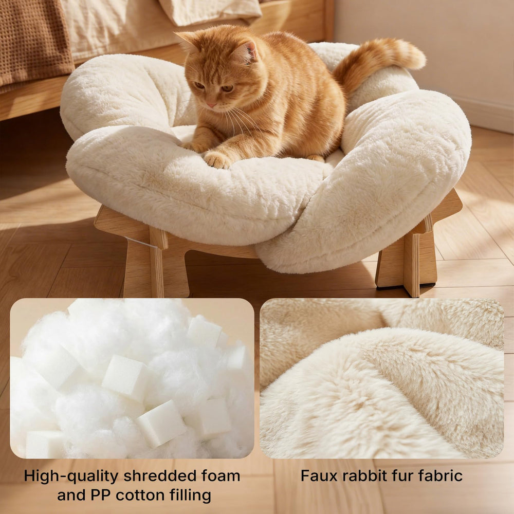 Veehoo removable cushion cover is machine washable for easy cleaning.