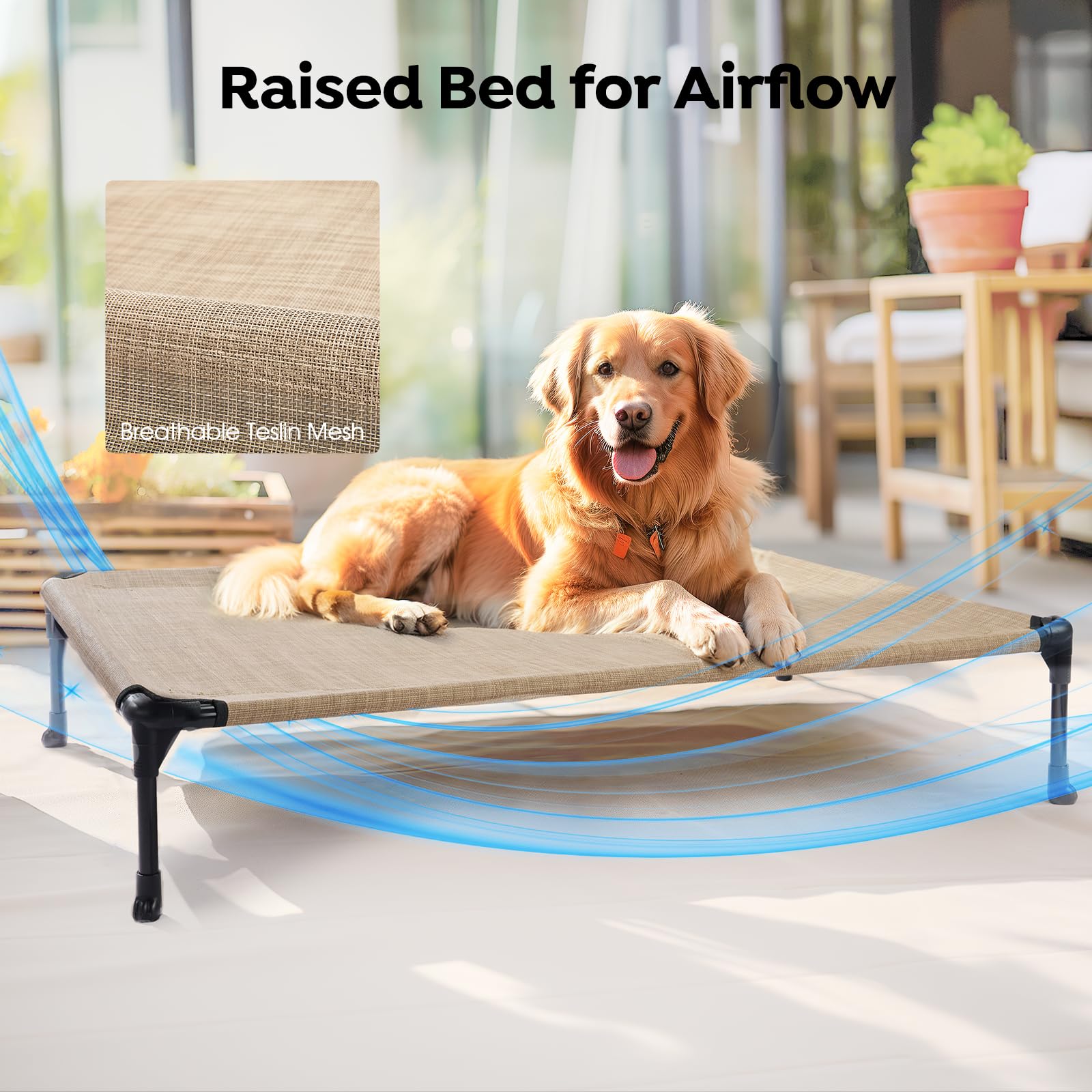Veehoo waterproof removable cushion cover for easy cleaning