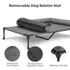 Veehoo waterproof anti-scratch surface protects the mat during play.
