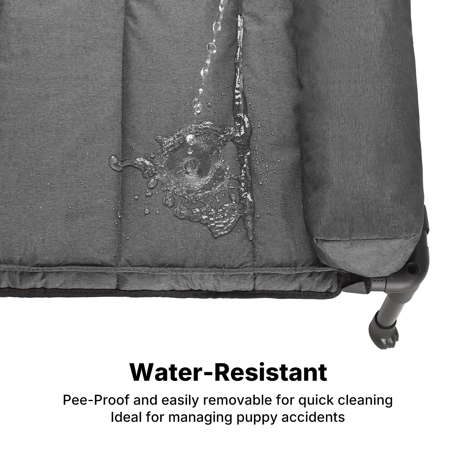 Veehoo breathable Teslin mesh side detail; promotes airflow for comfort.