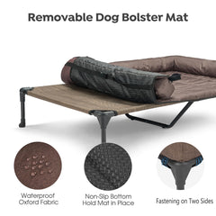 Veehoo bed with snap-on design enables tool-free setup.