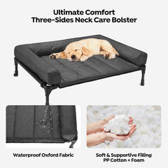 Veehoo Teslin mesh enables cooling breeze through the sleeping surface.