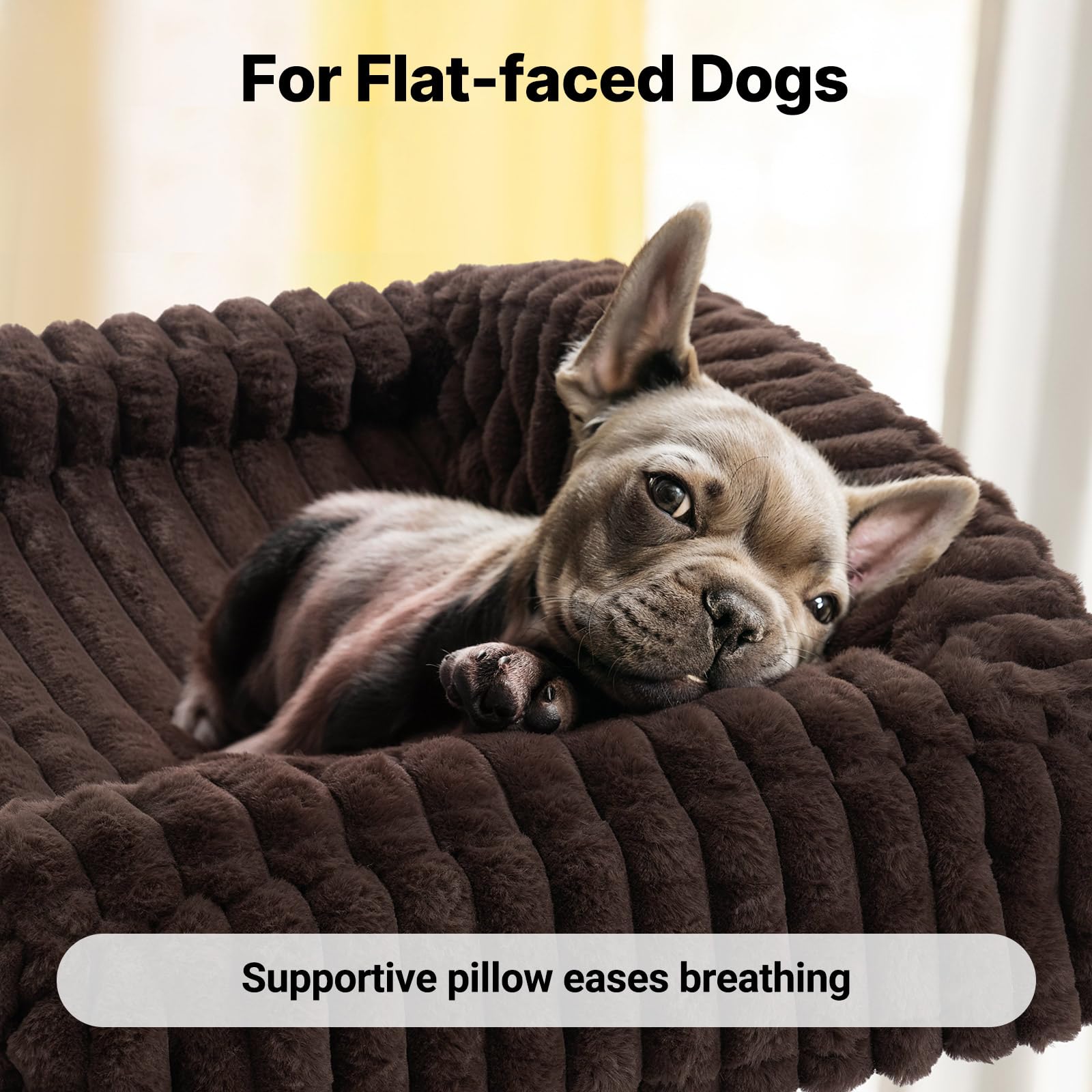 Veehoo removable memory foam pad and washable cover for easy care.