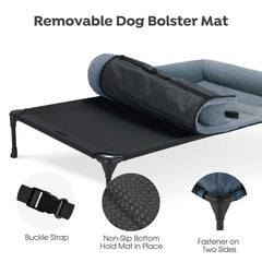 Veehoo reinforced frame closeup highlighting stability for large breeds