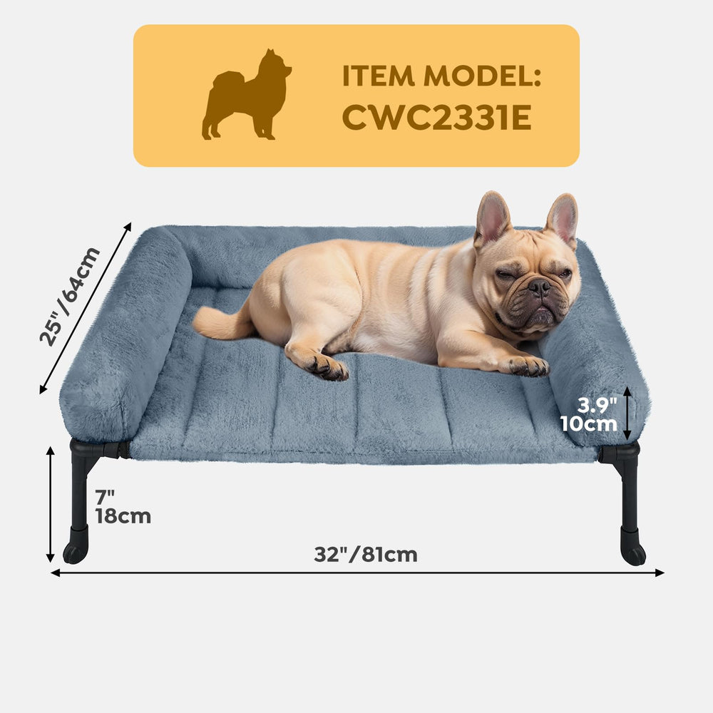 Veehoo bed with top mat removed demonstrates cooling mode