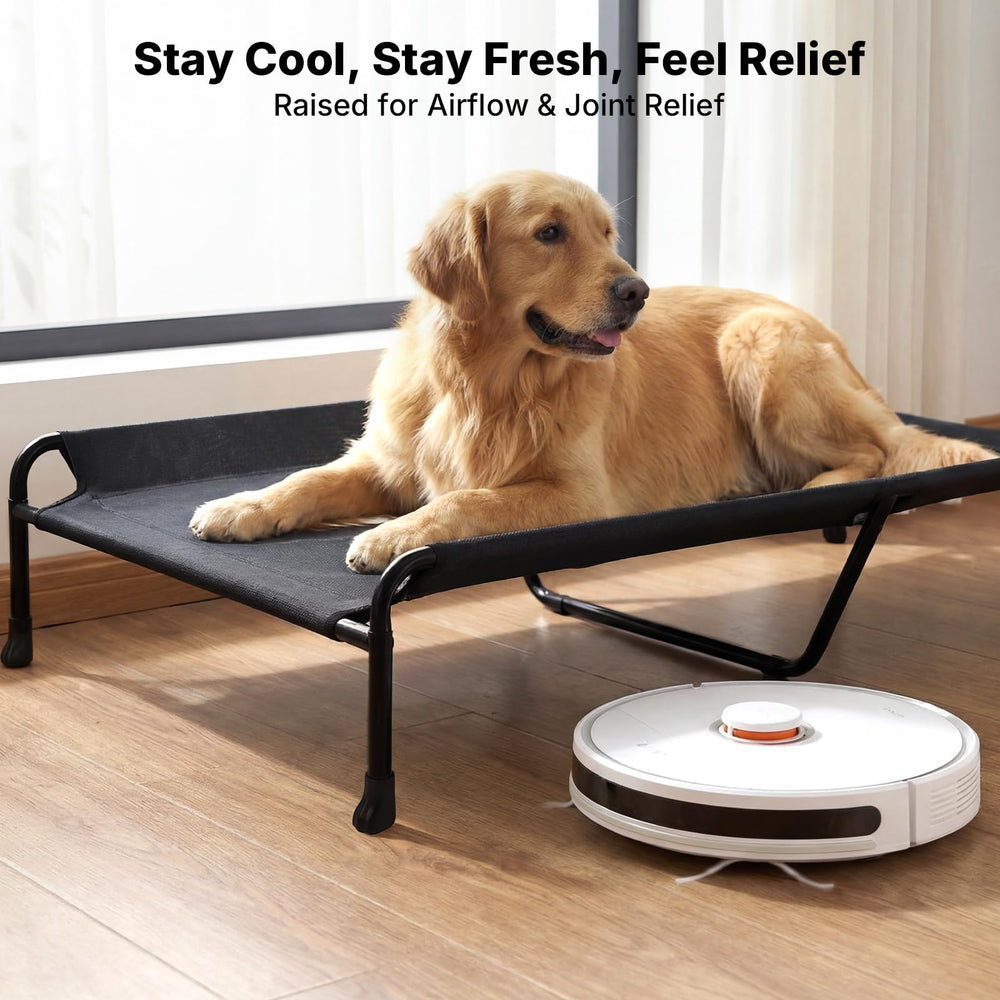 Veehoo mesh cooling feature promotes airflow to keep dogs cool