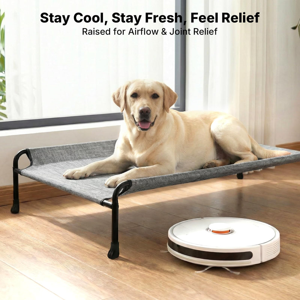 Veehoo breathable Teslin mesh promotes airflow for dry naps.