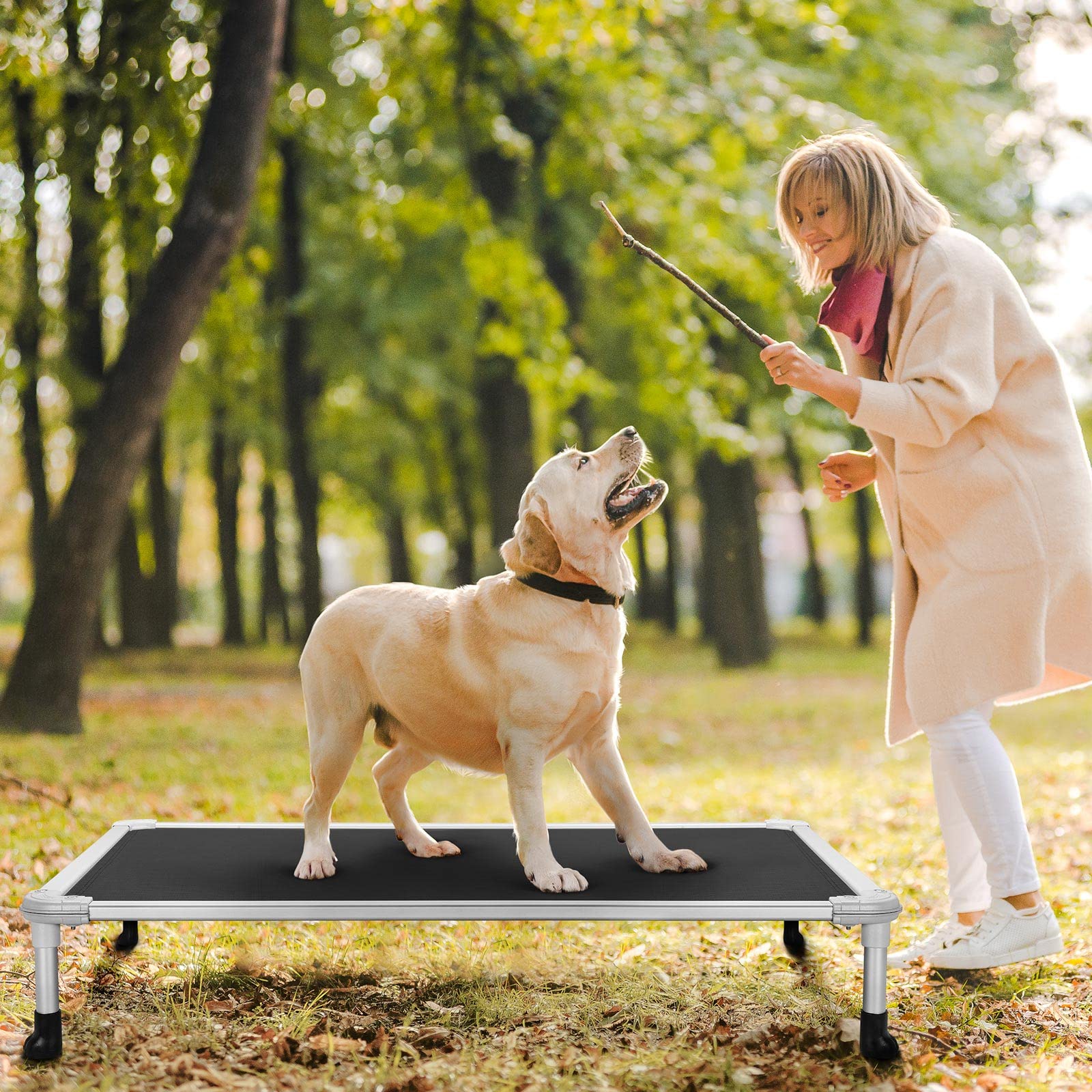 Veehoo portable bed for indoor and outdoor travel