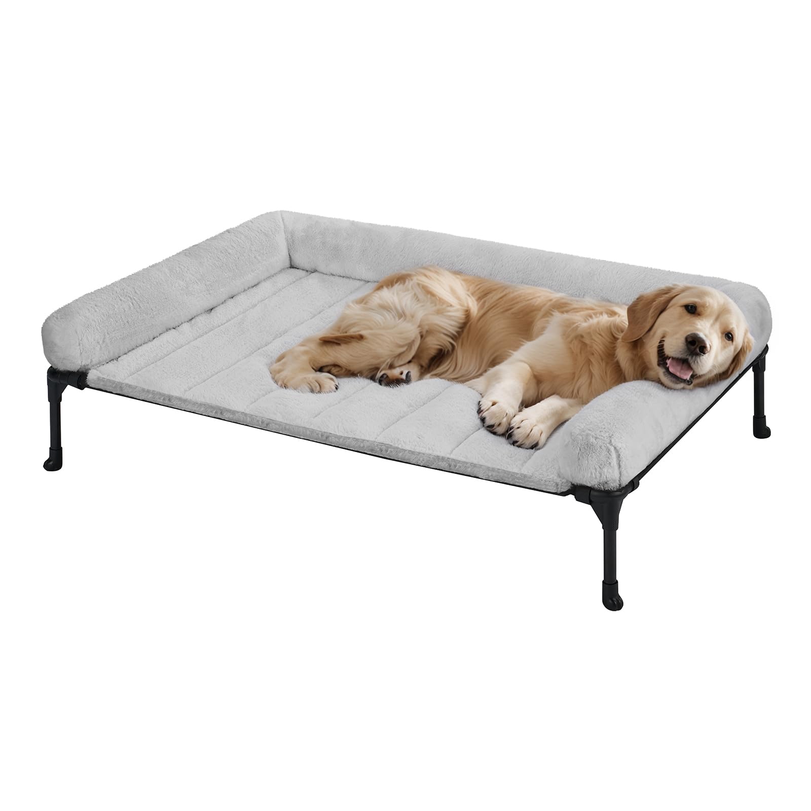 Veehoo reinforced frame offers sturdy support for heavy dogs