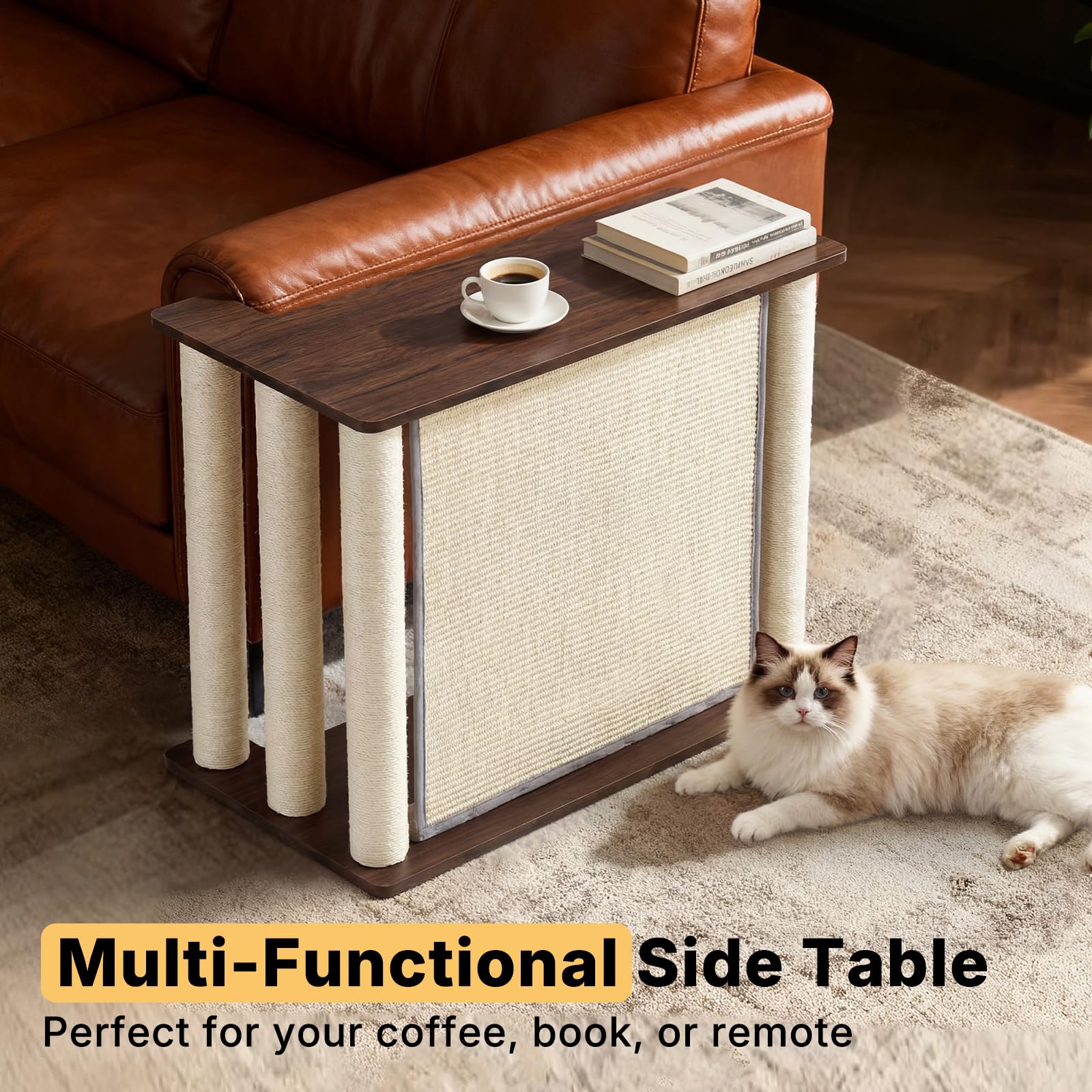 Veehoo space-saving design fits standard sofas without bulk.