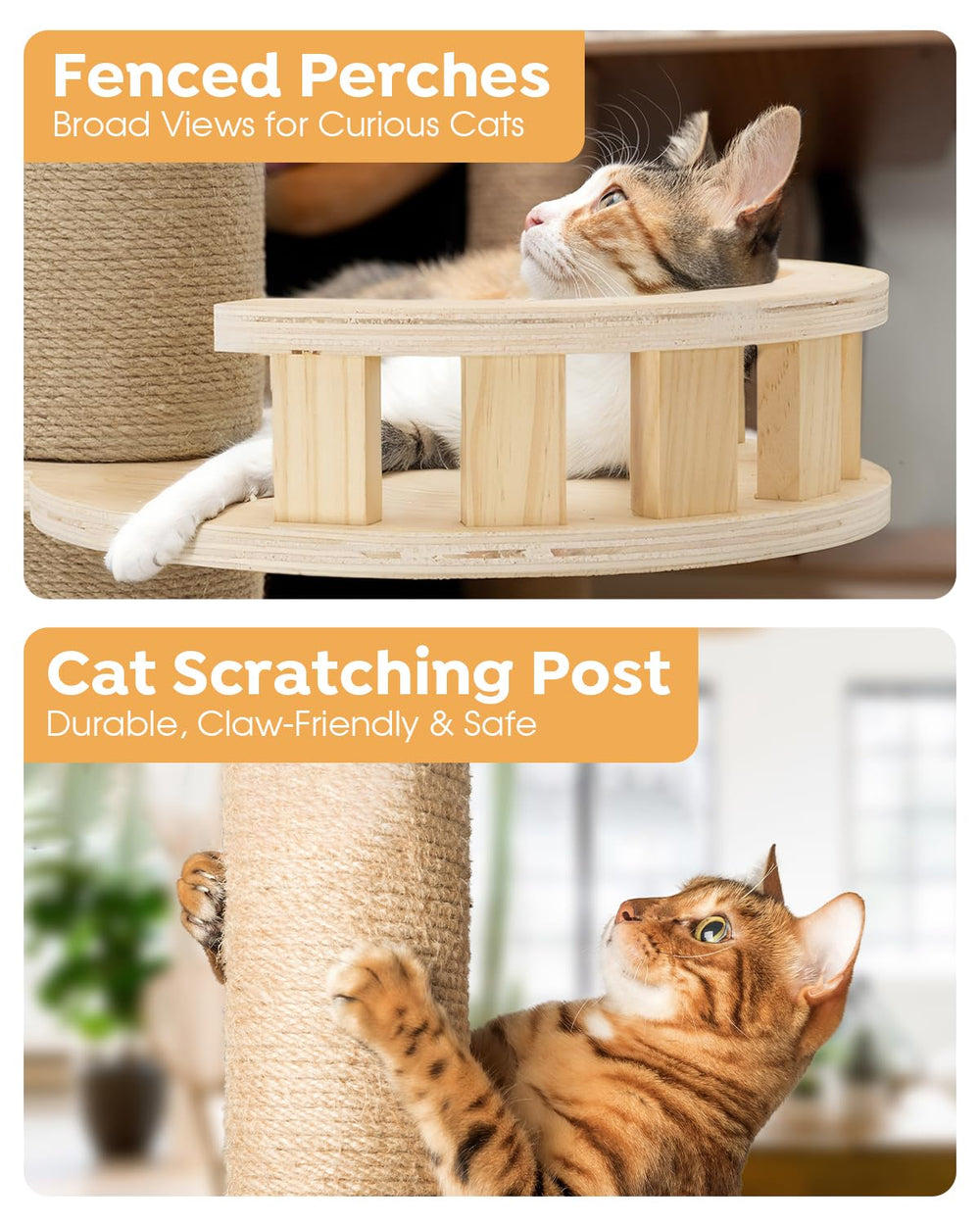 Veehoo twin space capsules offer cozy hiding spots for cats
