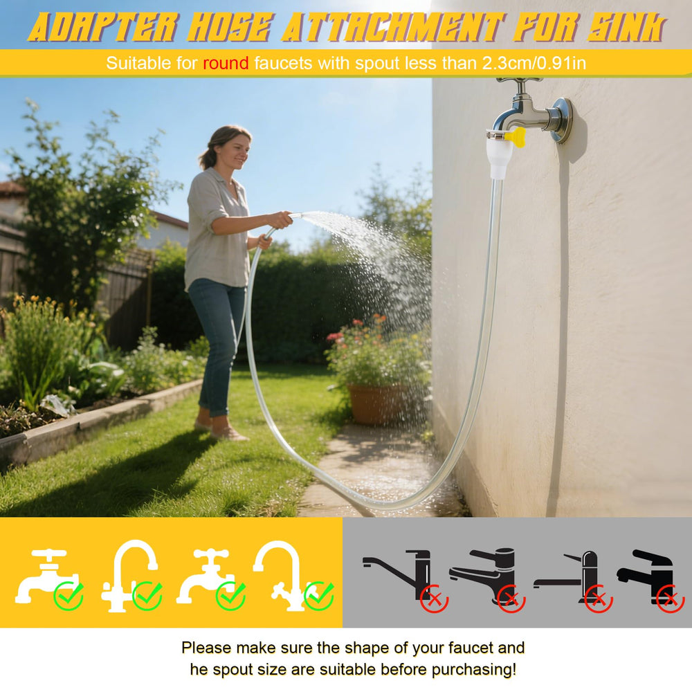 Veerlogix round faucet compatibility fits standard round taps.