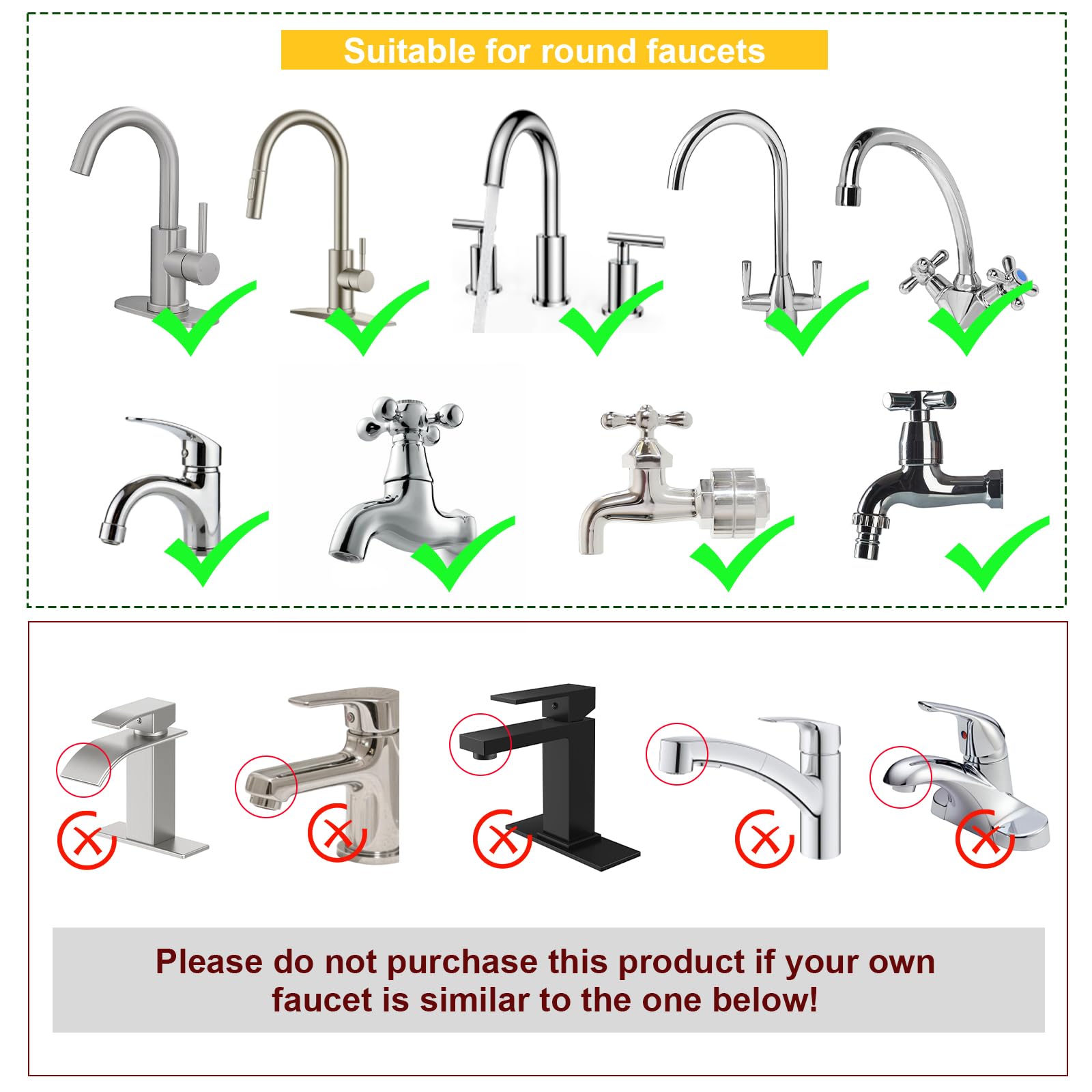Veerlogix sink hose attachment with shower head for faucet rinsing.