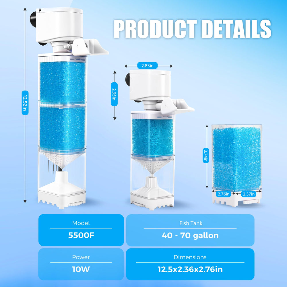 Vehipa transparent filtration chamber allows visual debris checks