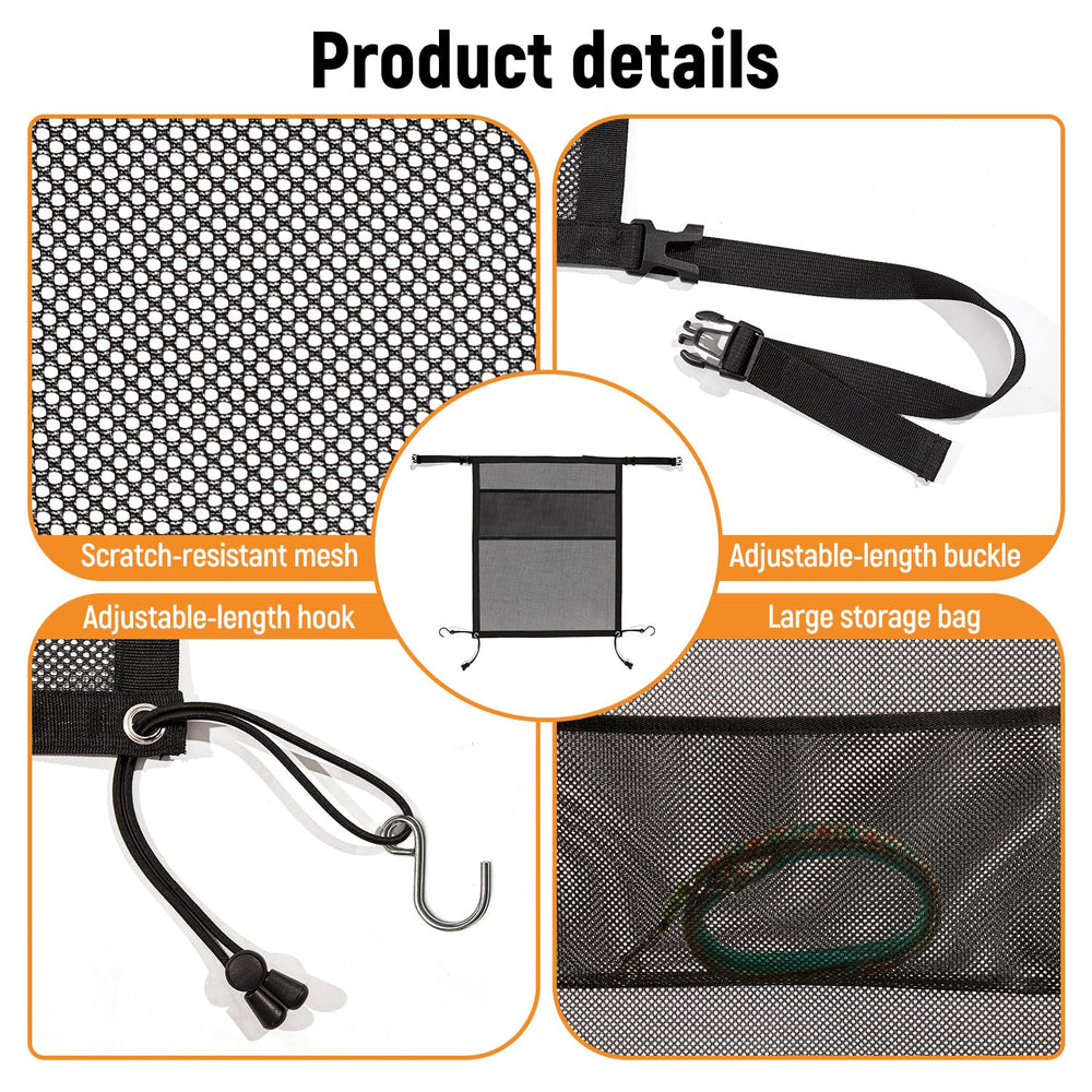 Veitail sturdy mesh barrier provides daily-use durability