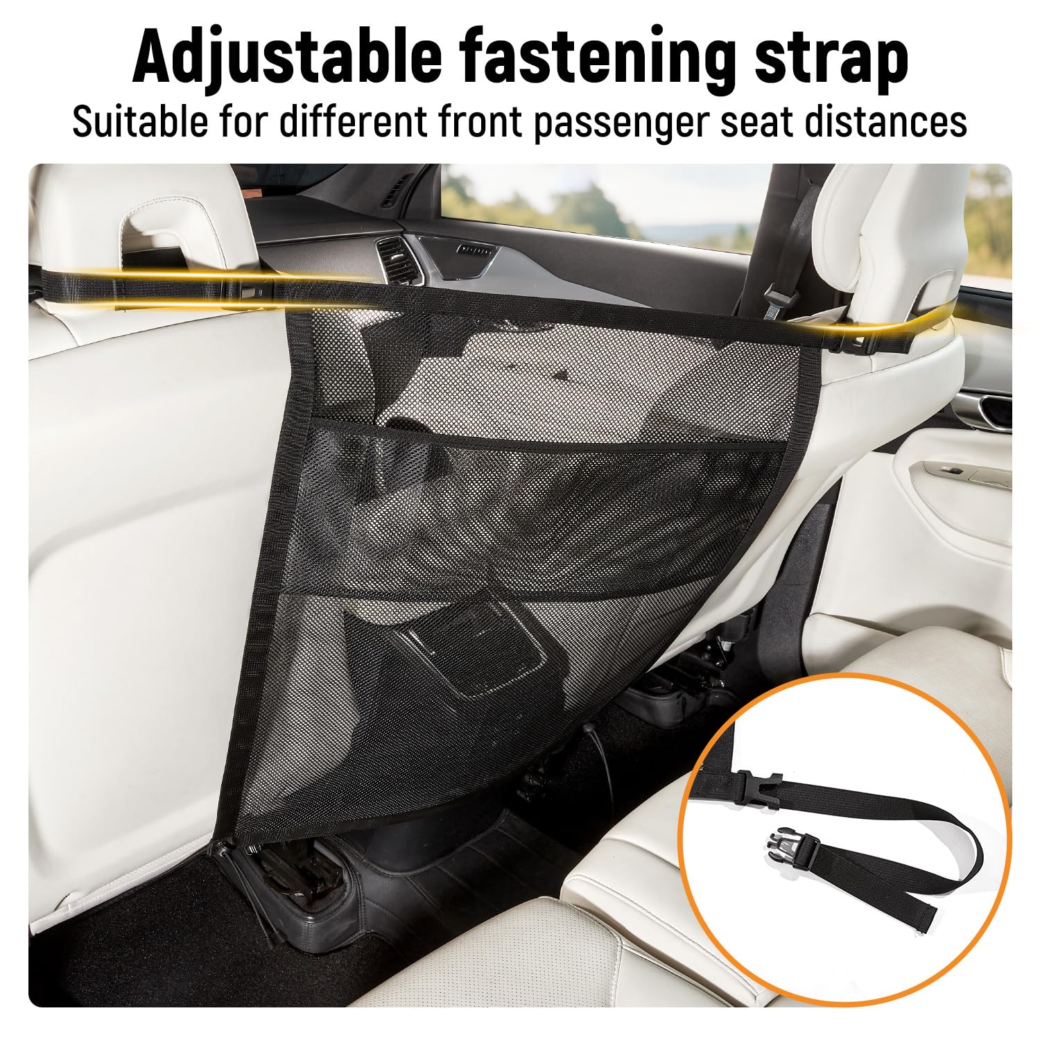 Veitail dog barrier universal fit works in most cars, SUVs, trucks