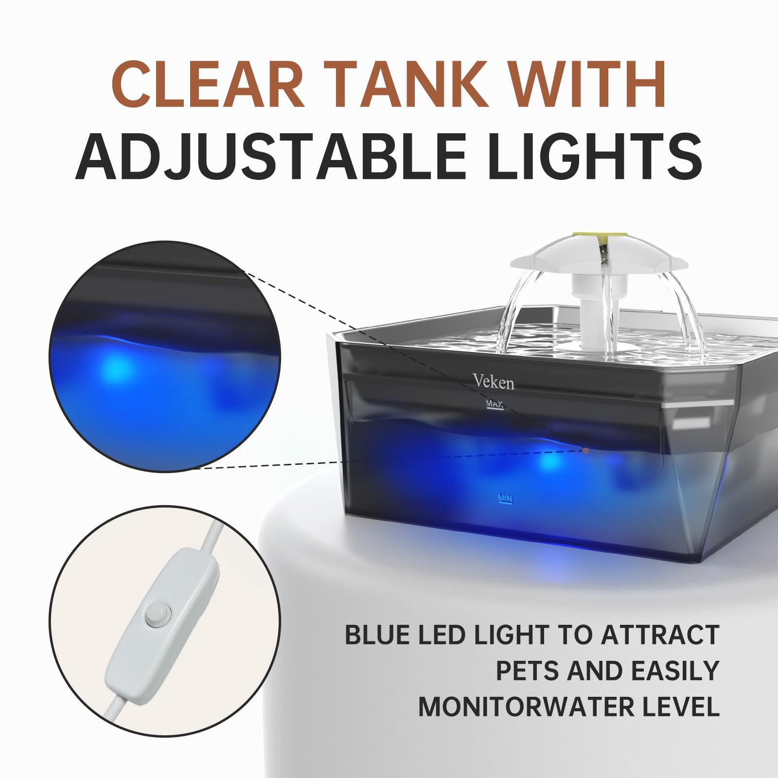 Veken easy-assembly and cleaning for busy households.