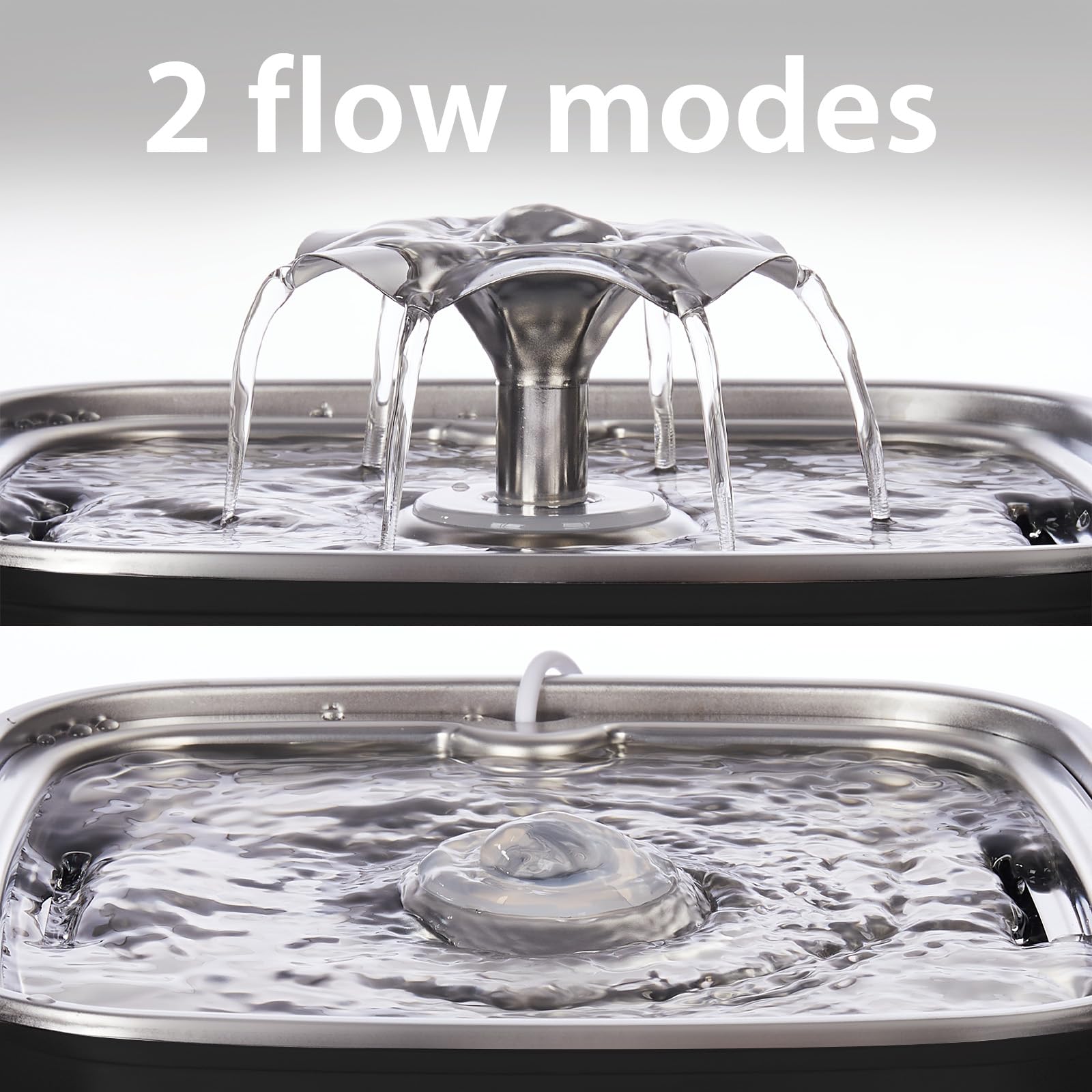Veken leak-proof structure protects floors from splashes.