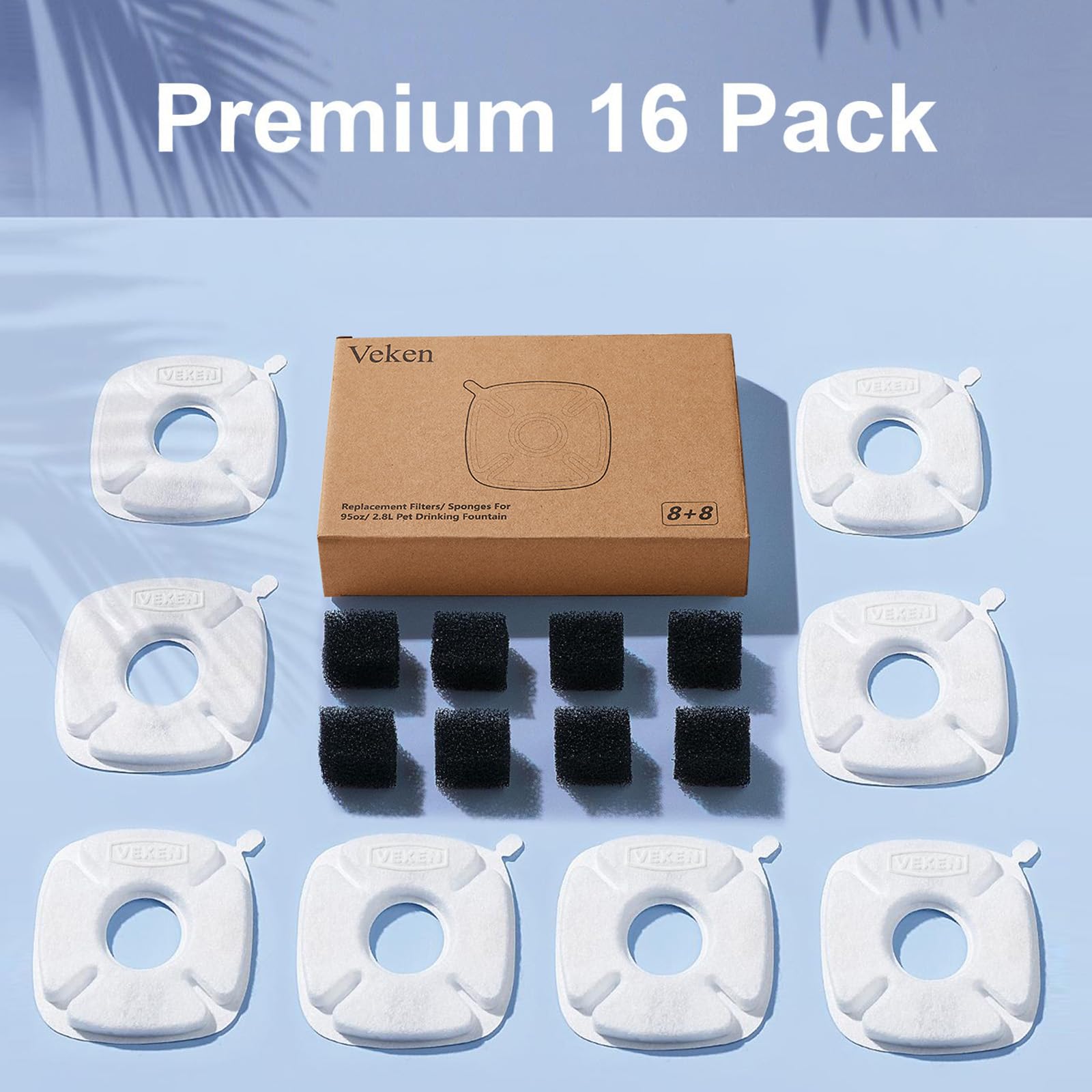 Veken pet hydration improvement with cleaner water at home.