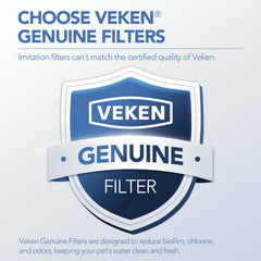 Veken replacement sponges pack ready for quick fountain maintenance
