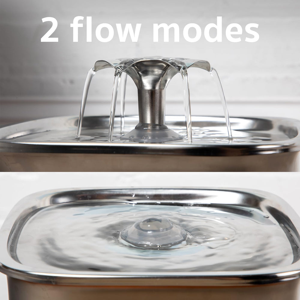 Veken silicone mat under fountain protects surfaces from spills