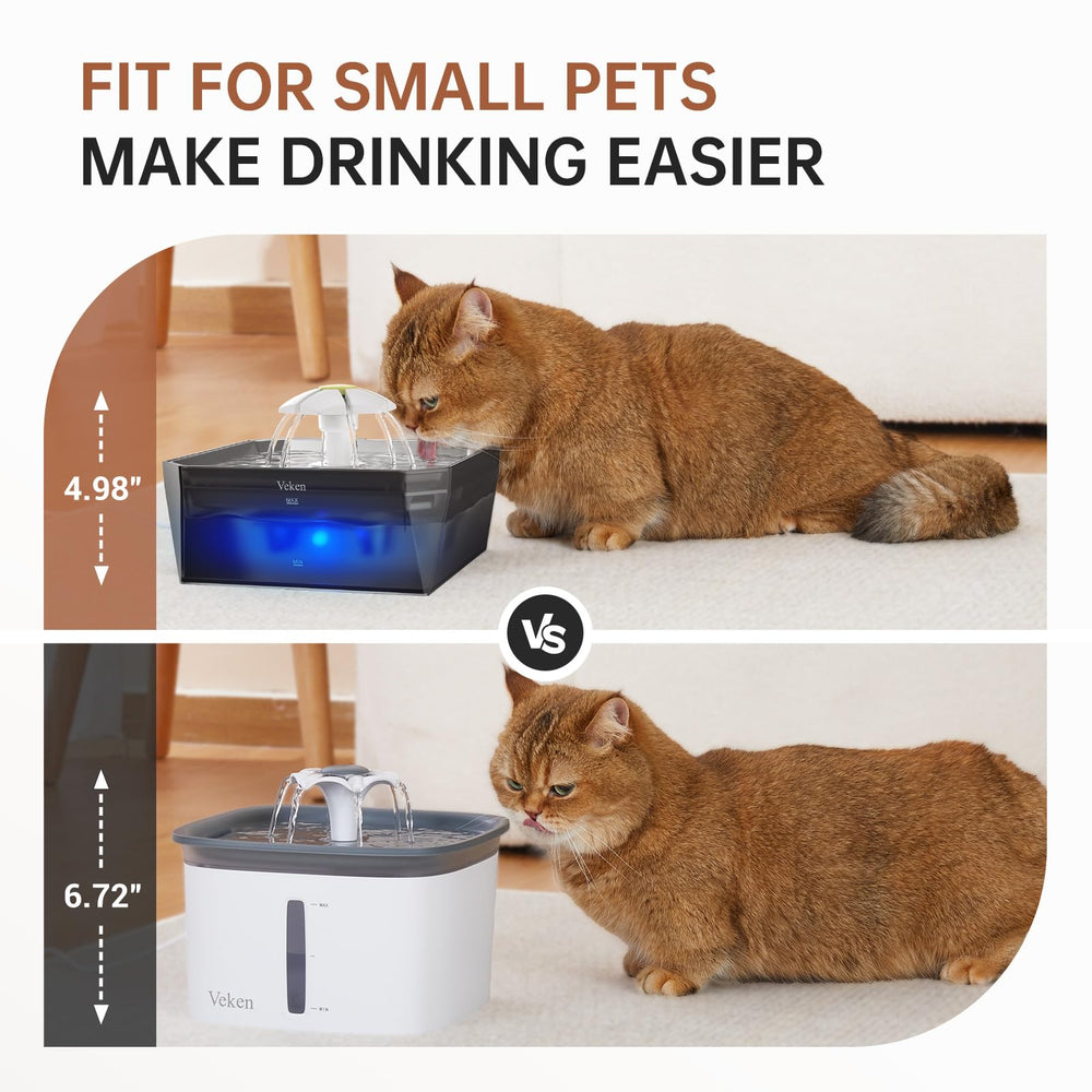 Veken stainless steel lid keeps water clean and premium.