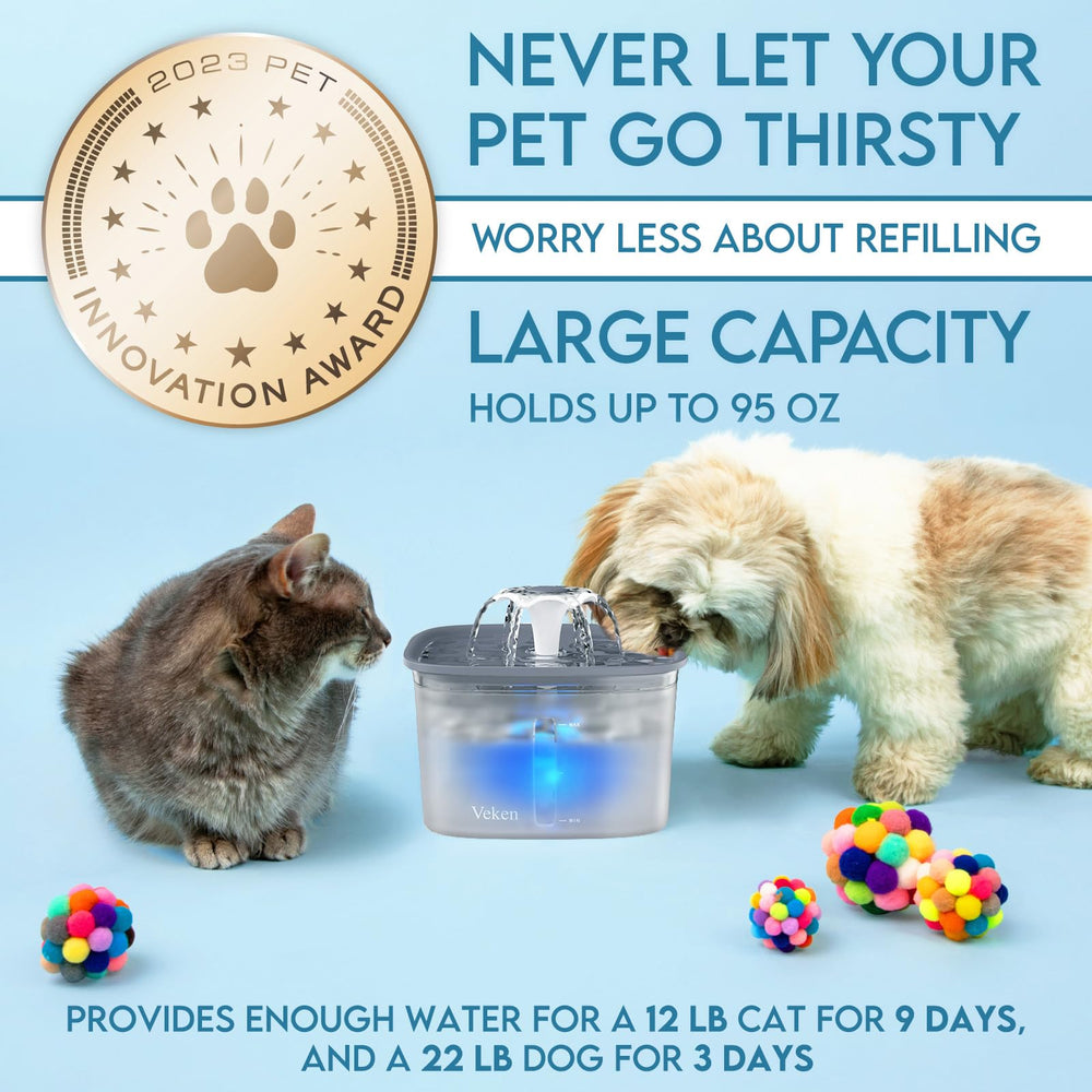 Veken ultra-quiet pump supports long-term use with low energy.