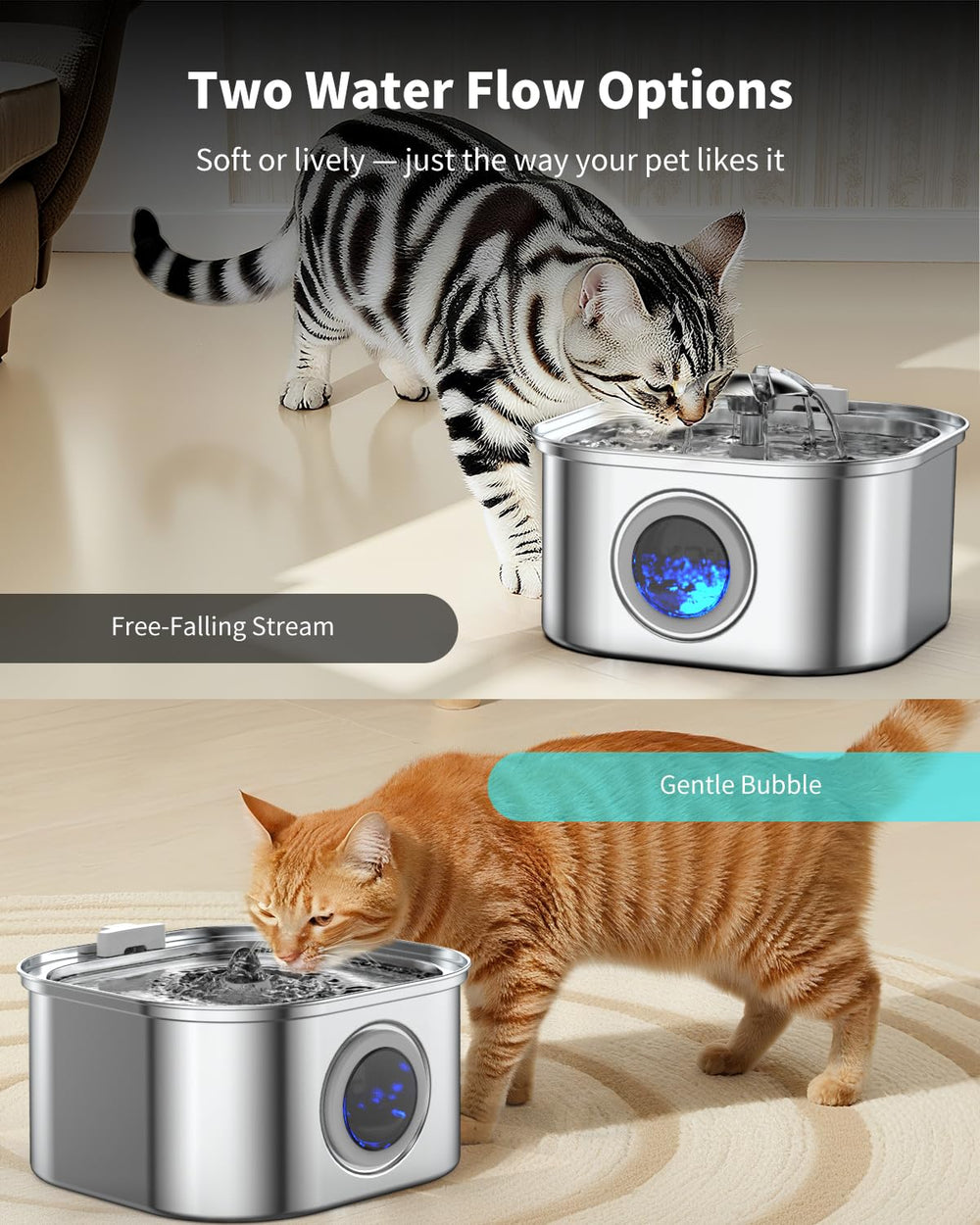 Vekonn multi-layer filtration reduces odors and debris.