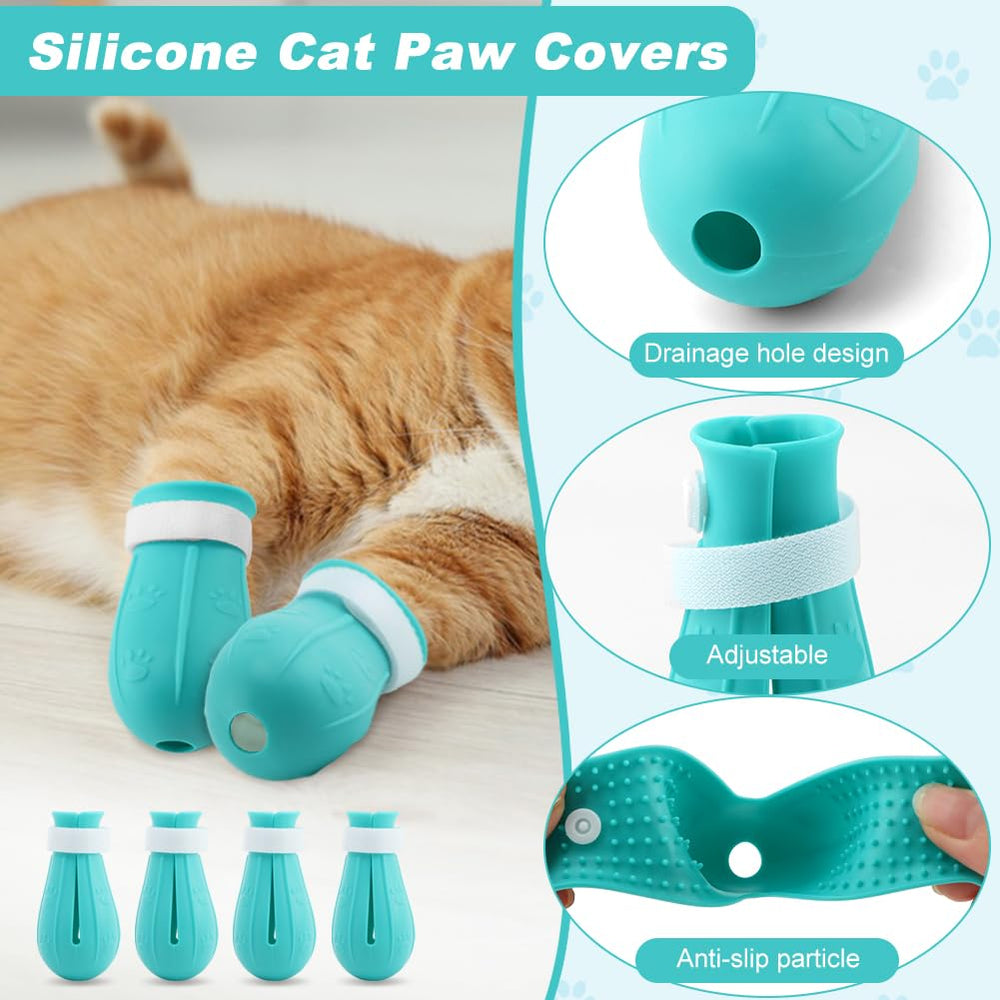 Velarionna cat muzzle with adjustable straps for a snug fit.
