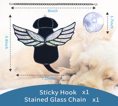 Velasyart rainbow bridge dog memorial gift brightens spaces with natural light.