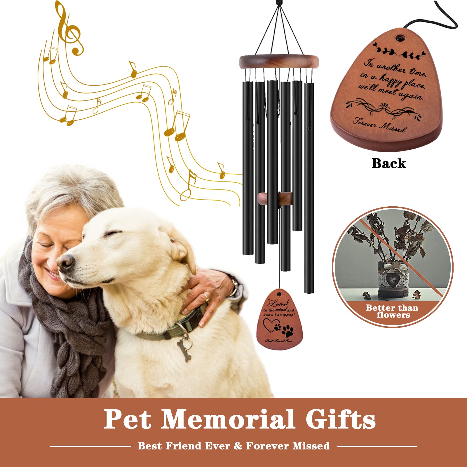 VENBEEL pet loss sympathy gift displayed in elegant packaging for mourners