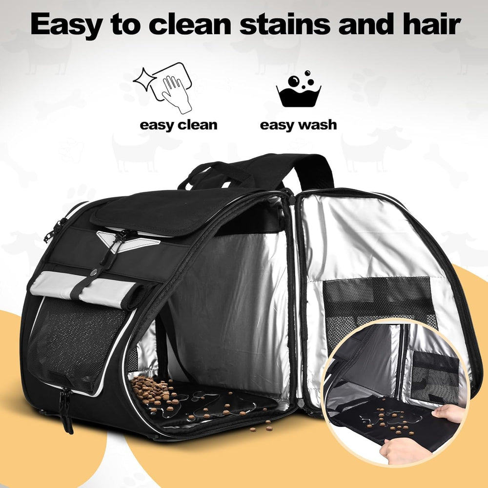 VENFOREST pet car seat mode keeps small animals safe in car.