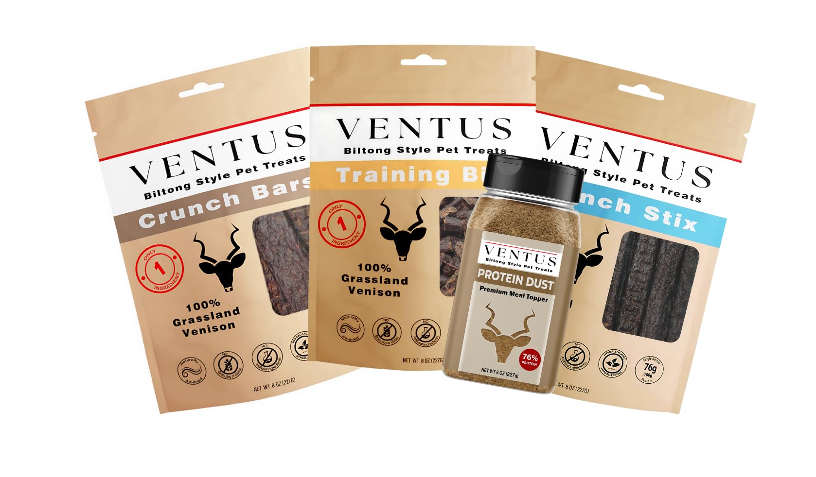 Eco-sourced venison from Ventus supports sustainable pet nourishment