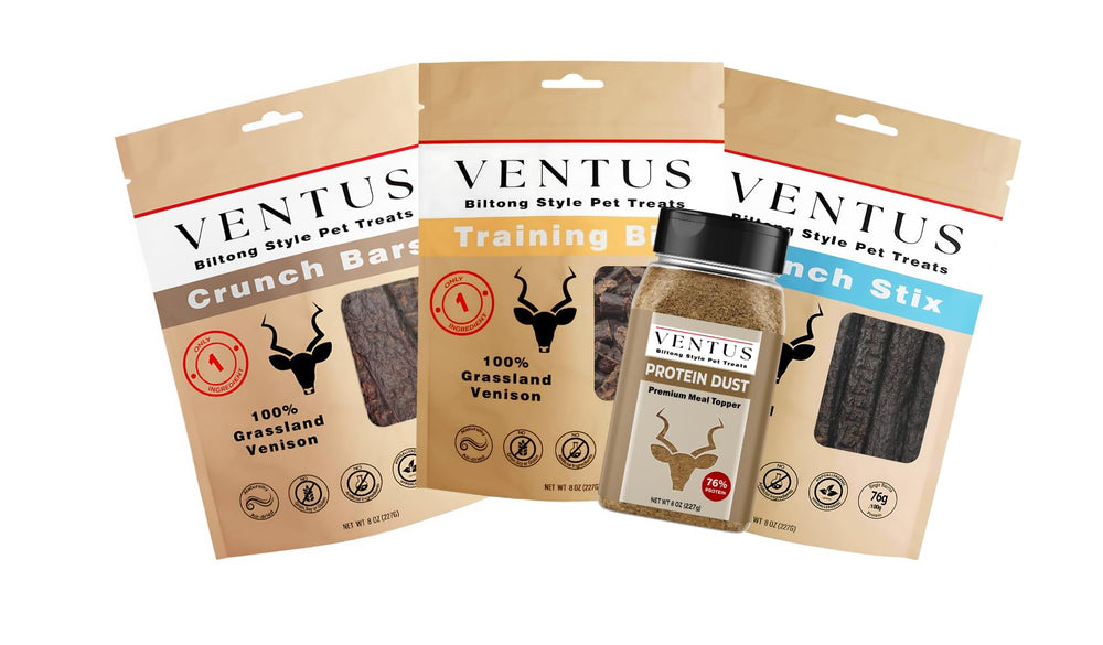 Eco-sourced venison from Ventus supports sustainable pet nourishment