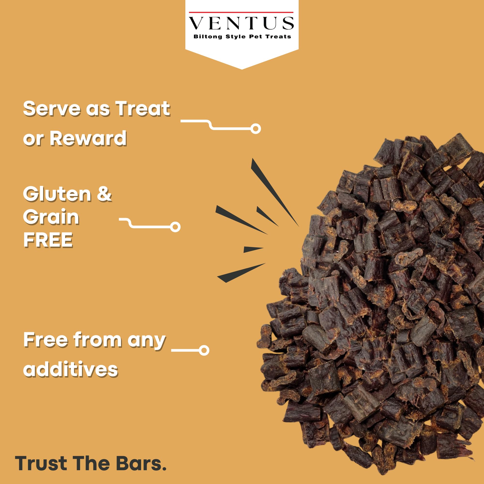 VENTUS Venison Puppy Training Treats ideal for puppy training sessions