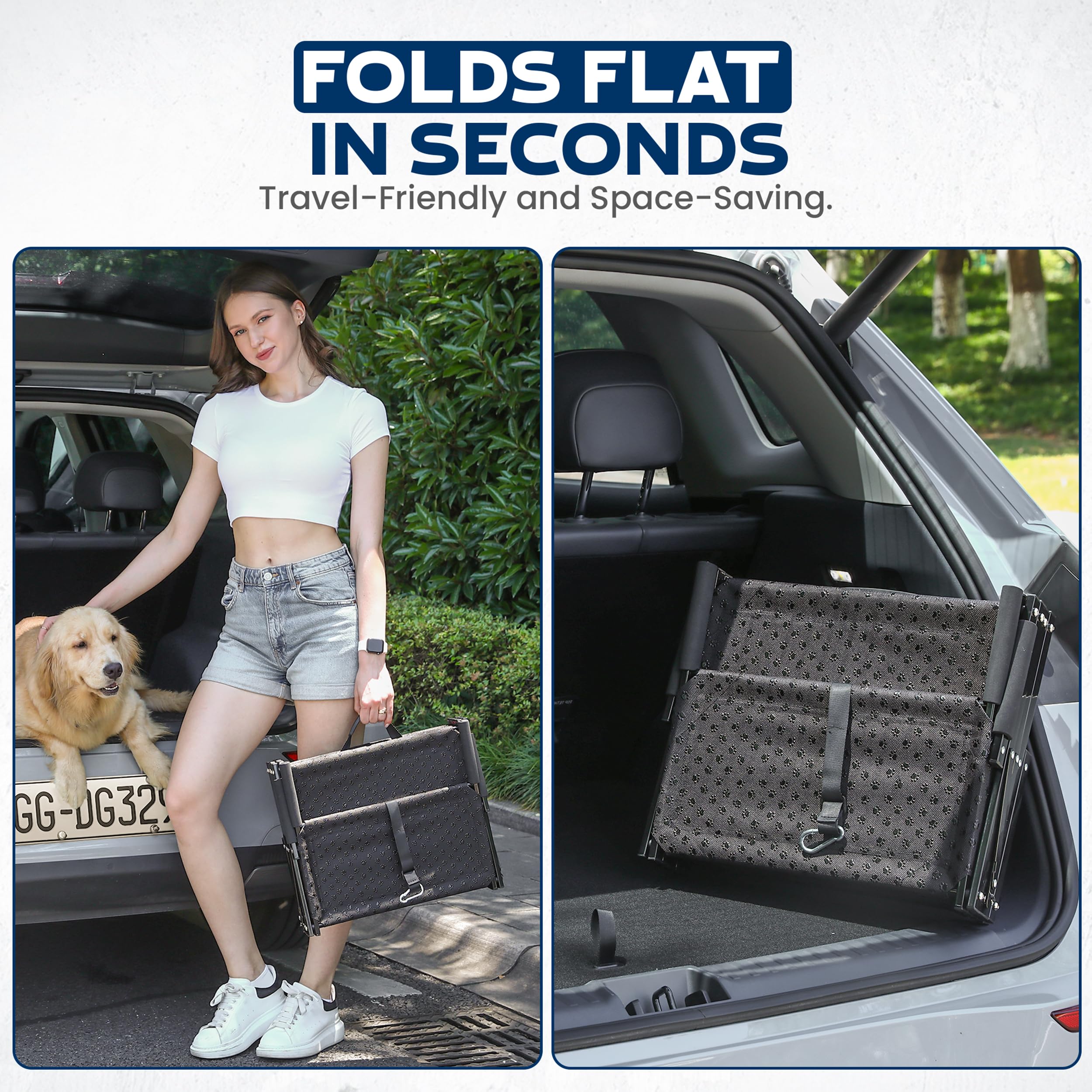VERALUX Anti-slip Ground Mat Underneath enhances ground grip.