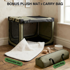 Veraste breathable fabric keeps pets comfortable indoors and outdoors