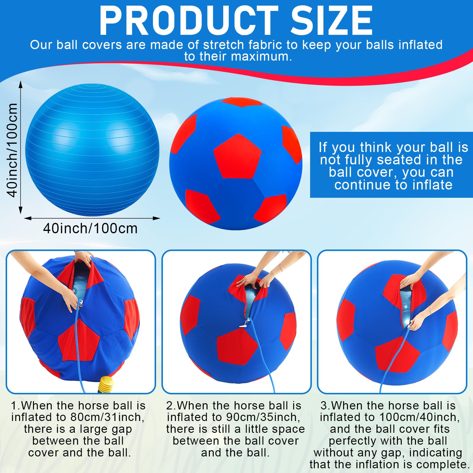 Explosion-proof design allows controlled deflation for safer play sessions.