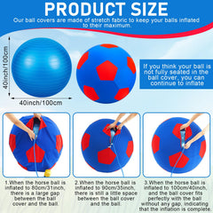 Explosion-proof design allows controlled deflation for safer play sessions.