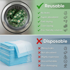 Verdasun pad with absorbent core to keep floors dry
