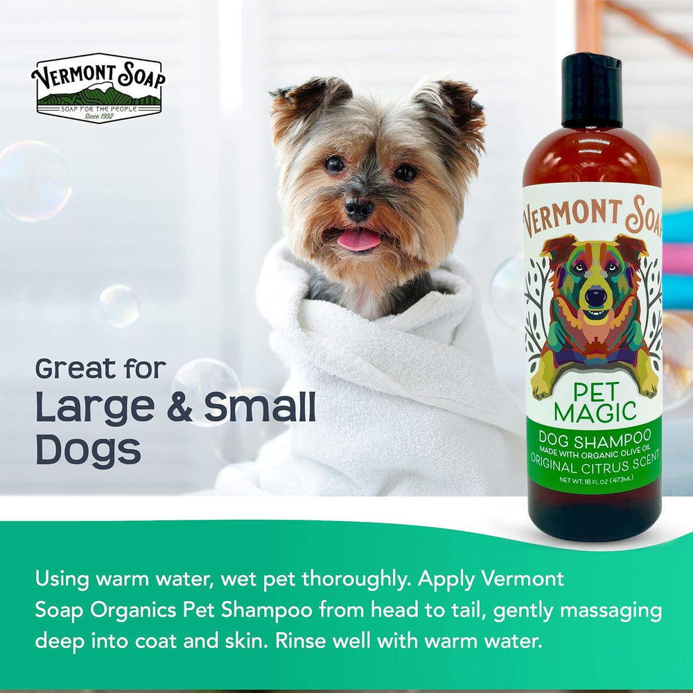 Natural deodorizing formula helps reduce odors during baths.