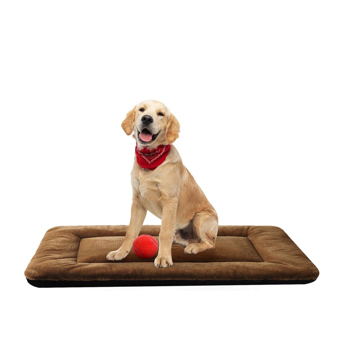 VERZEY dog bed crate pad 36in in crate offers cozy confinement and plush comfort