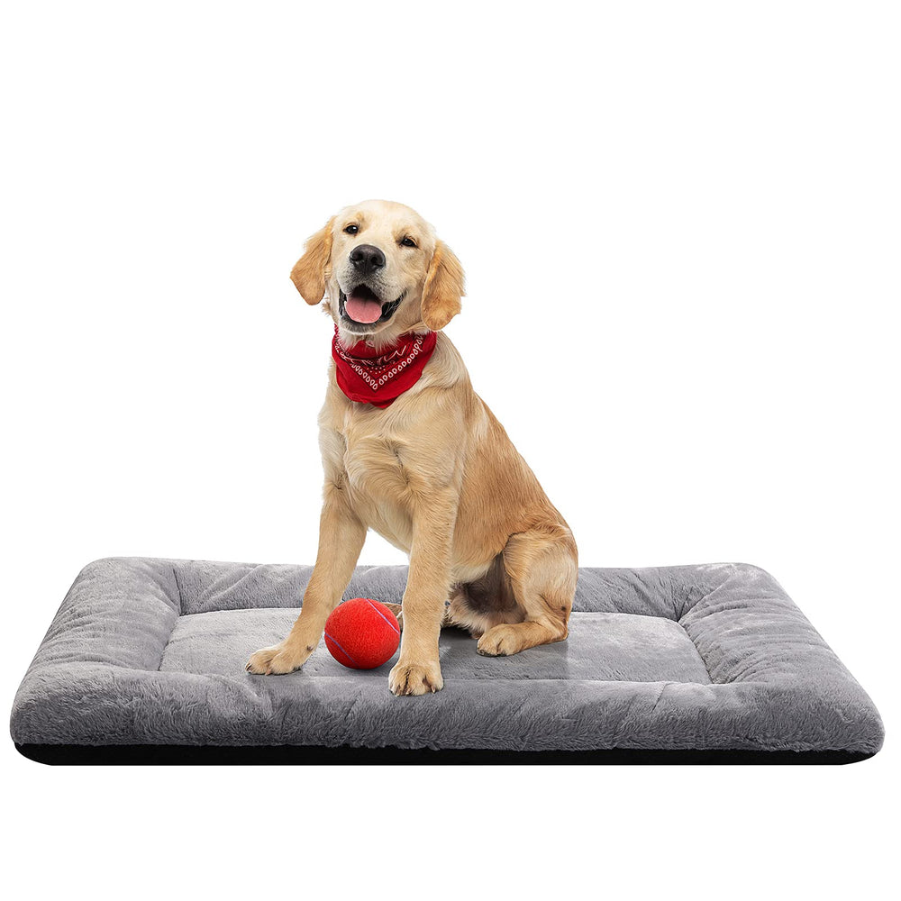 VERZEY crate pad gray 36inch offers ultra-soft comfort for medium to large dogs