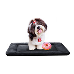 VERZEY dog bed crate pad ultra-soft surface for cozy sleep