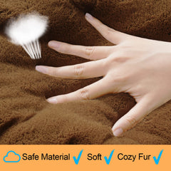 VERZEY dog bed machine-washable for easy cleaning and care