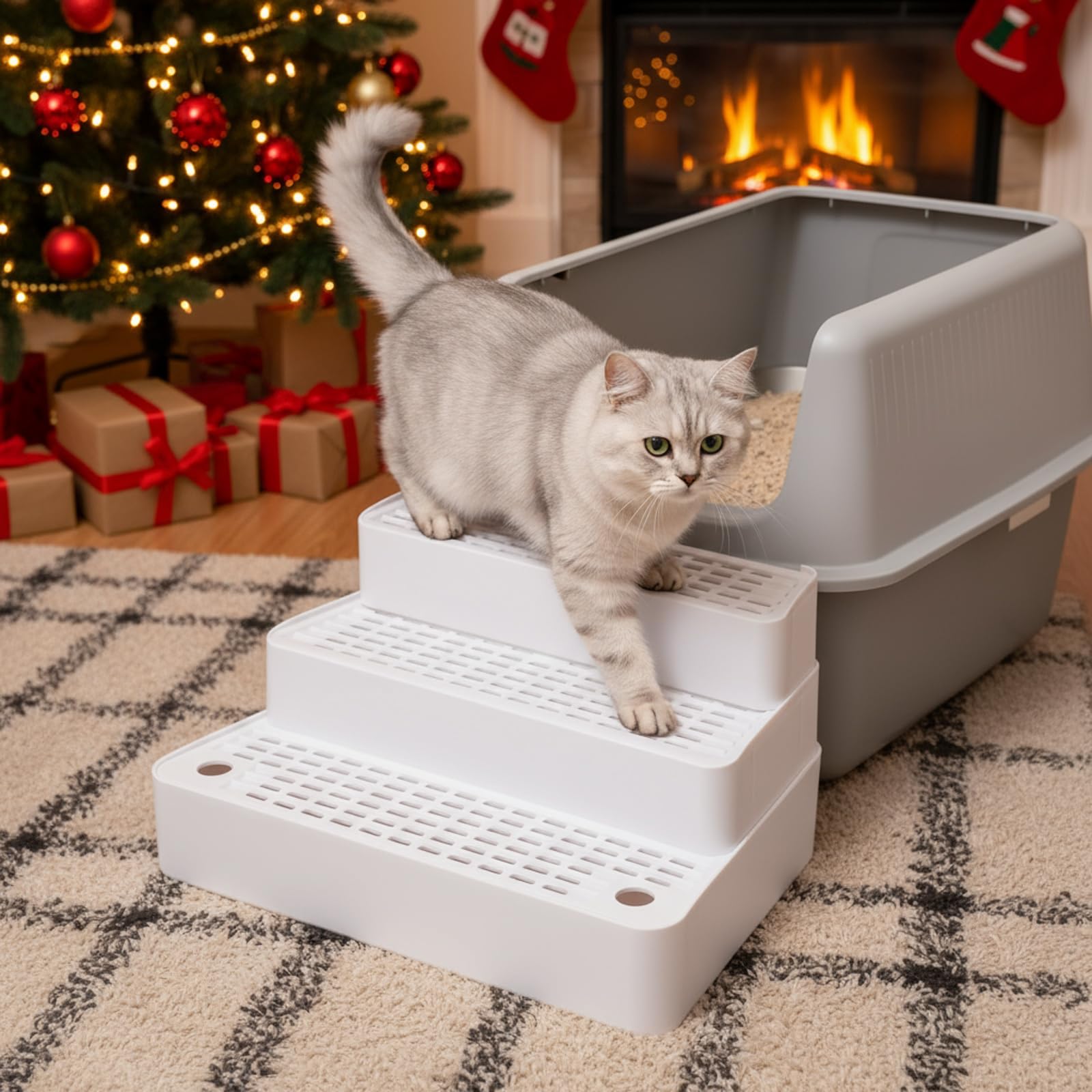 Vesici elder-cat friendly design supports seniors with comfortable access