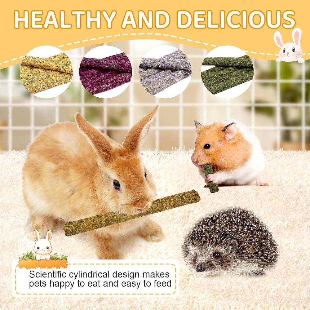 VESPRO calendula guinea pig hay sticks provide gentle texture for nibbling and enrichment.