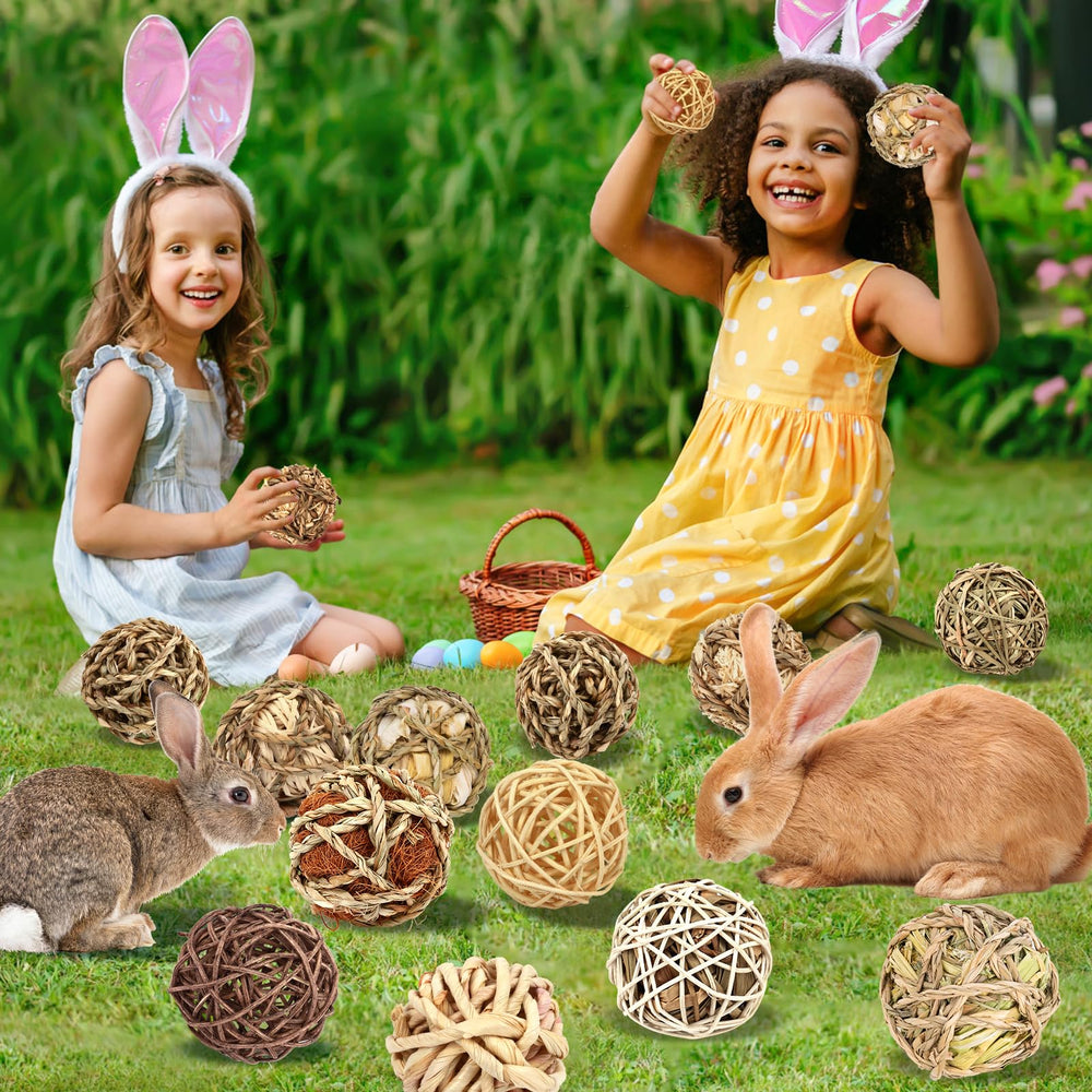 VESPRO Palm Fibers + Seaweed Ball offers varied textures for enrichment and play.