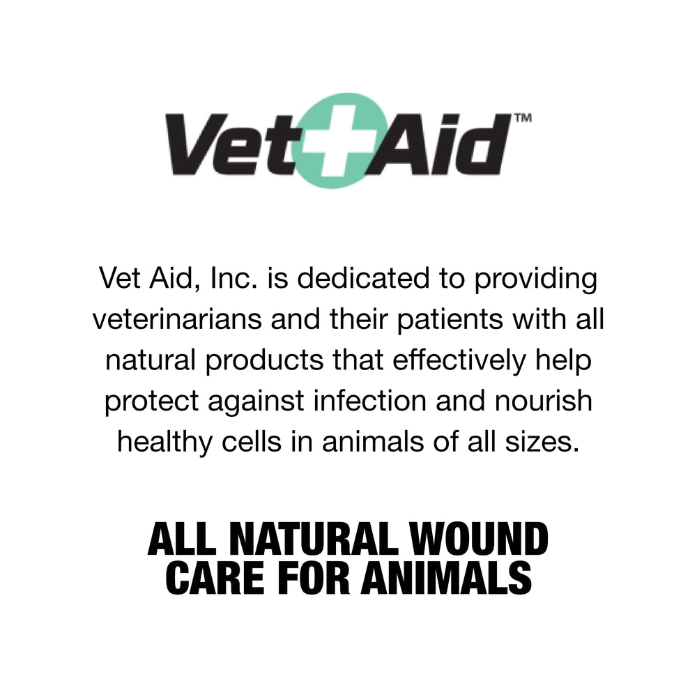 Vet Aid wound care spray complements routine grooming and healing checks.