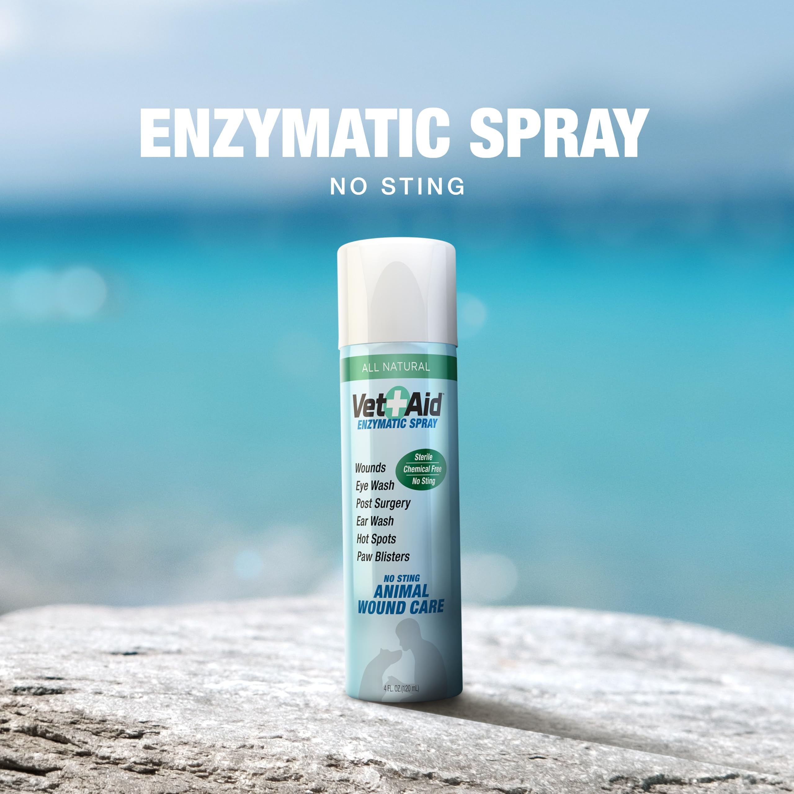 Vet Aid suitable for cats, dogs, horses, reptiles, and birds.